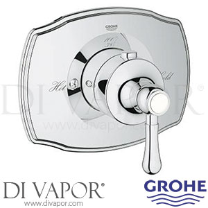 Grohe 19839000 Grohtherm 2000 Authentic Custom Shower Thermostatic Trim with Control Module Spare Parts