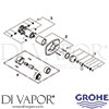 Grohe 19839000 Spare Tech Diagram