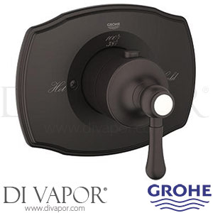 Grohe 19839ZB0 Grohtherm 2000 Authentic Custom Shower Thermostatic Trim with Control Module Spare Parts