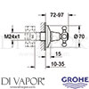 Grohe 19851000 Part Spare Diagram