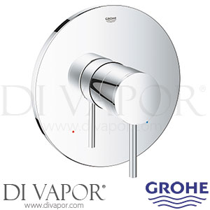 Grohe 19866003 Atrio Single Function Pressure Balance Trim with Control Module Shower Spare Parts