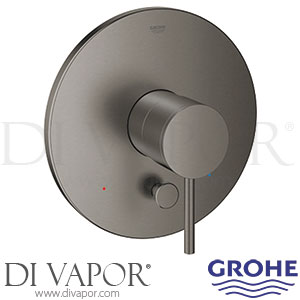 Grohe 19866AL3 Atrio Single Function Pressure Balance Trim with Control Module Spare Parts