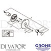 Grohe 19867EN3 Spare Tech Diagram