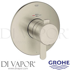 Grohe 19869EN0 Europlus Single Function Thermostatic Trim with Control Module Shower Spare Parts
