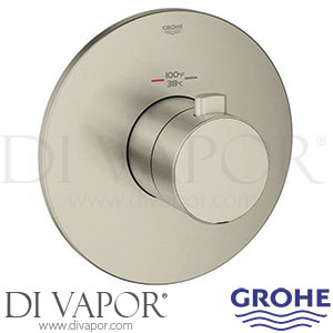 Grohe 19879EN0 Europlus Custom Shower Thermostatic Trim with Control Module Spare Parts