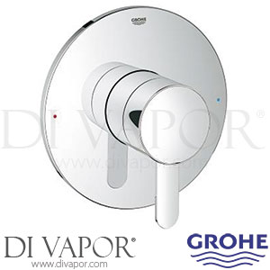 Grohe 19880000 Europlus Single Function Pressure Balance Trim with Control Module Shower Spare Parts
