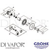 Grohe 19880000 Spare Diagram