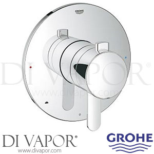 Grohe 19881000 Europlus Dual Function Pressure Balance Trim with Control Module Shower Spare Parts