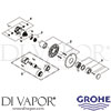 Grohe 19881EN0 Spare Diagram
