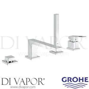 Grohe 19897000 Eurocube 4 Hole Single-Lever Bath Combination Spare Parts