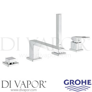 Grohe 19897001 Eurocube Four-Hole Single-Lever Bath Combination Spare Parts