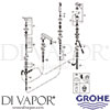 Grohe 19897001 Spare Diagram