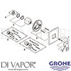 Grohe 19898000 Mixer Spare Diagram