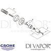 Grohe Chiara 3-Way Diverter Spares