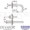 Grohe 19918DC3 Mixer Spare Diagram