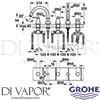 Grohe 19919IG0 Spare Diagram