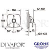 Grohe 19920000 Mixer Spare Diagram