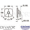 Grohe 19920IG0 Mixer Spare Diagram