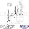 Grohe 19922AL3 Spare Tech Diagram