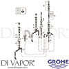 Grohe 19923003 Spare Tech Diagram