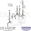 Grohe 19923AL3 Spare Tech Diagram