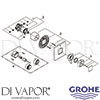 Grohe 19926000 Spare Diagram