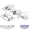 Grohe 19928000 Spare Diagram
