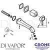 Grohe 19930IG0 Mixer Spare Diagram