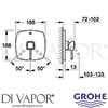Grohe 19932IG0 Mixer Spare Diagram