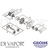 Grohe 19935000 Spare Tech Diagram
