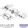 Grohe 19935EN0 Spare Tech Diagram