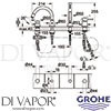 Grohe 19936000 Spare Diagram