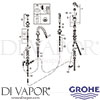 Grohe 19936A00 Spare Tech Diagram