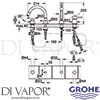 Grohe 19936IG0 Spare Diagram