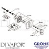Grohe 19937000 Mixer Spare Diagram
