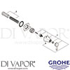 Grohe 19944IG0 Spare diagram