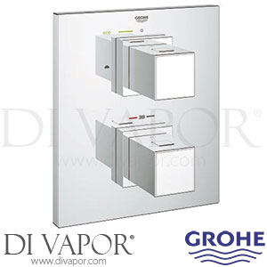 Grohe 19958000 Grohtherm Cube Thermostat with Integrated 2-Way Diverter Spare Parts