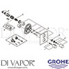 Grohe 19962000 GEN1Spare Diagram