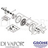 Grohe 19963000 Spare Diagram