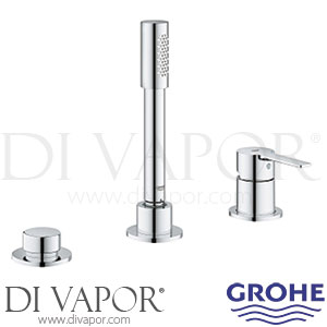 Grohe 19965001 Lineare Three-Hole Single-Lever Bath Combination Spare Parts