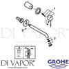 Grohe 19967GL1 Mixer Spare Diagram