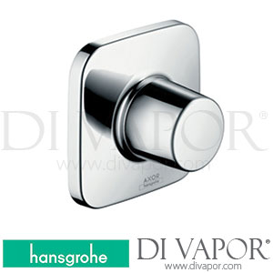 Hansgrohe 19971000 AXOR Bouroullec Shut-Off Valve for Concealed Installation 10/10 - 01/18 Spare Parts
