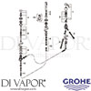 Grohe 19976001 Spare Diagram