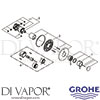 Grohe 19988EN1 Spare Diagram