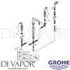 Grohe 19991004 Spare Diagram