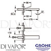 Grohe 19997000 Mixer Spare Diagram
