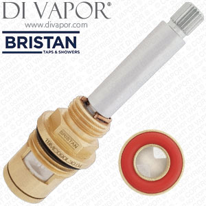 Bristan 19MC090L30.04 1/2in Long Stem Anti-Clockwise Close Hot Ceramic Disc Valve Chrome