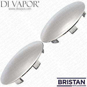 Bristan 1C00054CP Cap - Pair chrome