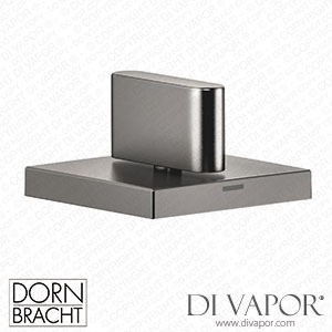 Dornbracht Cl.1 Deck Valve Anti-Clockwise Closing Hot - Brushed Dark Platinum 20 000 706-99 Spare Parts