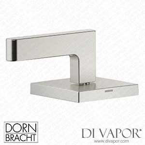 Dornbracht Series Specific Deck Valve Anti-Clockwise Closing Cold - Brushed Platinum 20 000 716-06 Spare Parts